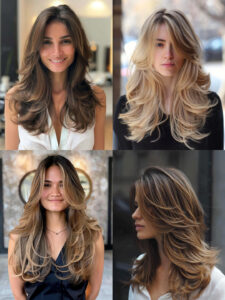 Beach waves, braids, or sleek blowouts - layered long hair rocks any style you crave