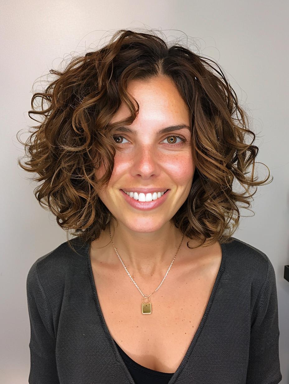 Chic and curly - Bob styles for all face shapes and curl types!