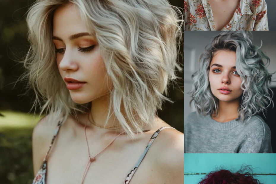Chic and versatile shoulder-length curly hairstyles - embrace your natural texture! #CurlyHair #EffortlessStyle #HairGoals