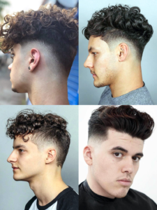Consult with your barber for the perfect taper fade.