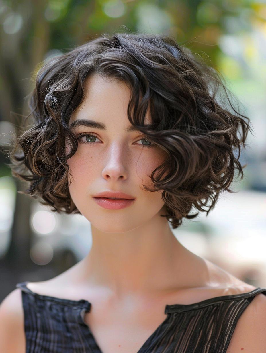 Curls that wow - Stylish curly bob haircuts for every face shape!