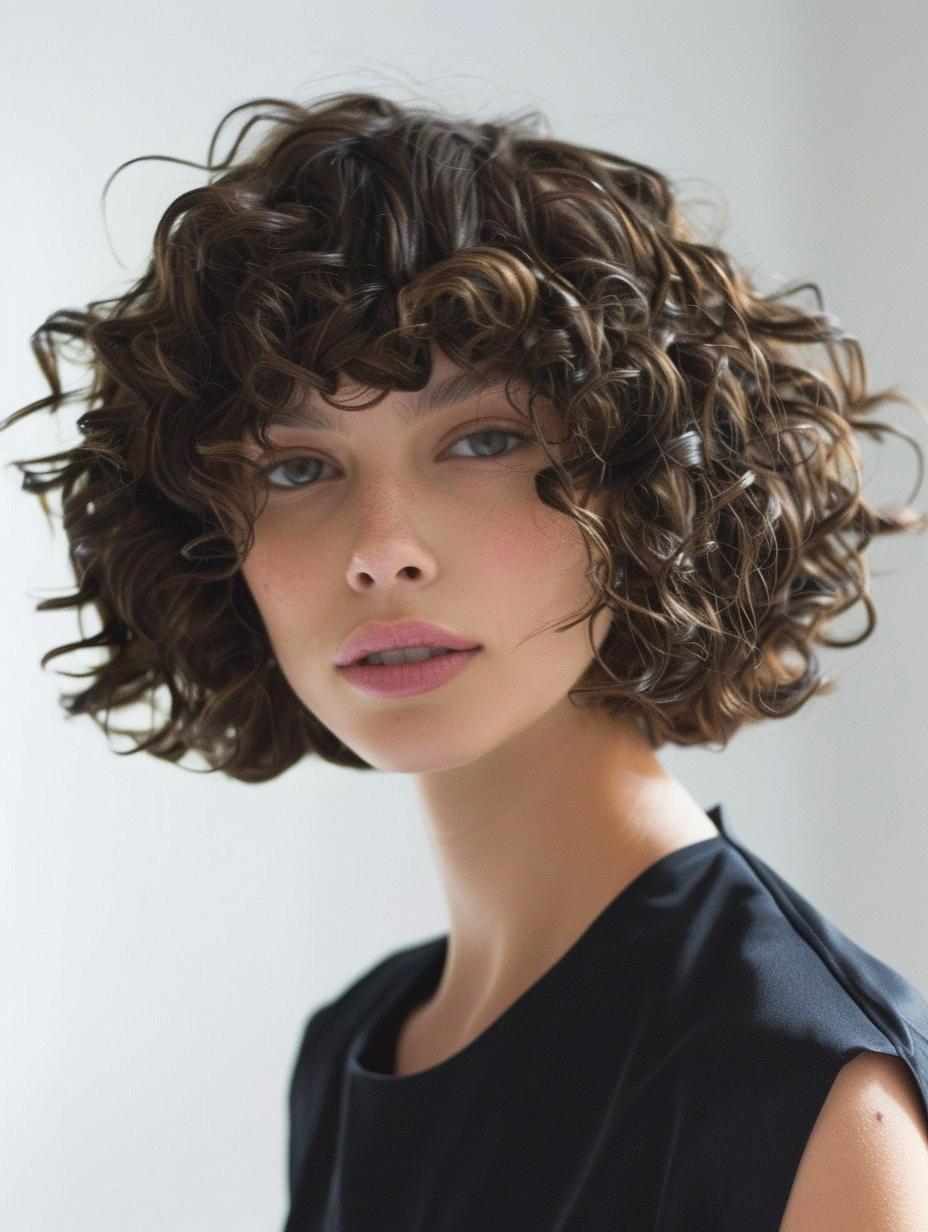 Curly bob haircuts - Stylish, manageable, and perfect for any curl type!
