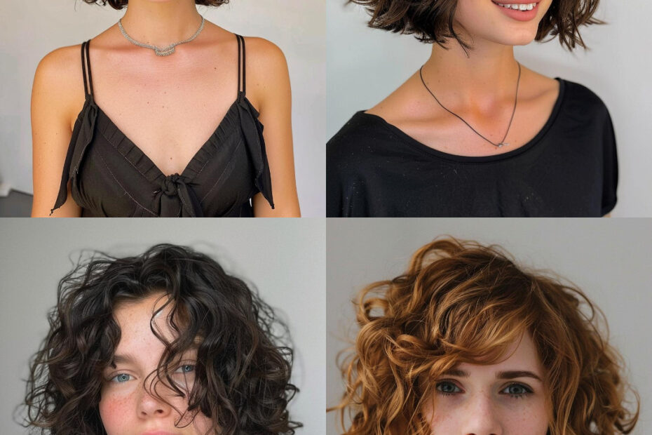 Curly bob styles for all face shapes and curl types!