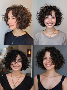 Discover the perfect curly bob for you!