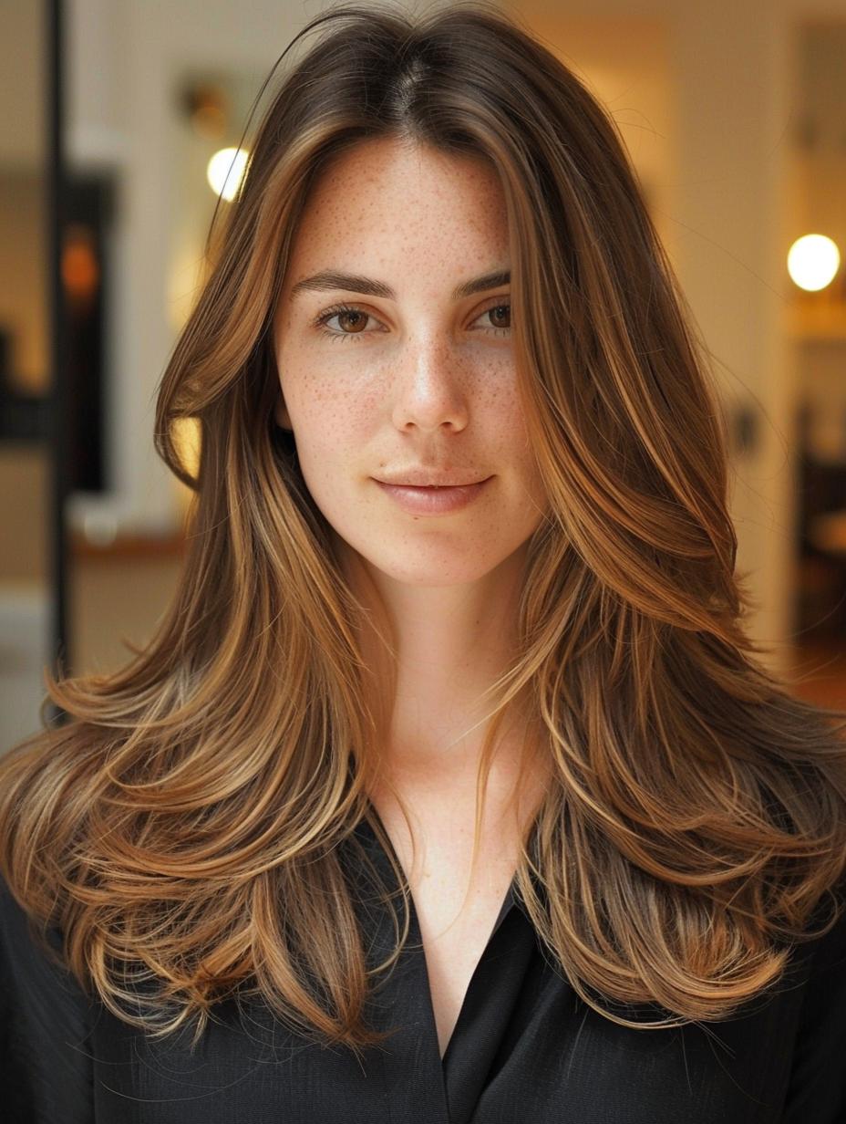 Discover versatile layered haircuts for long hair!