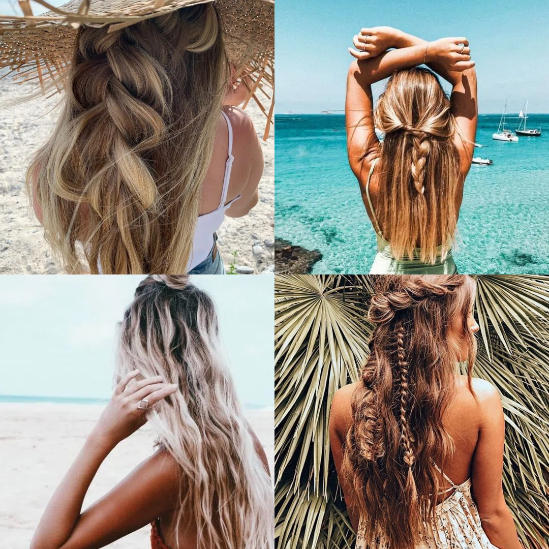 Easy beach buns- Quick and stylish for your vacation!