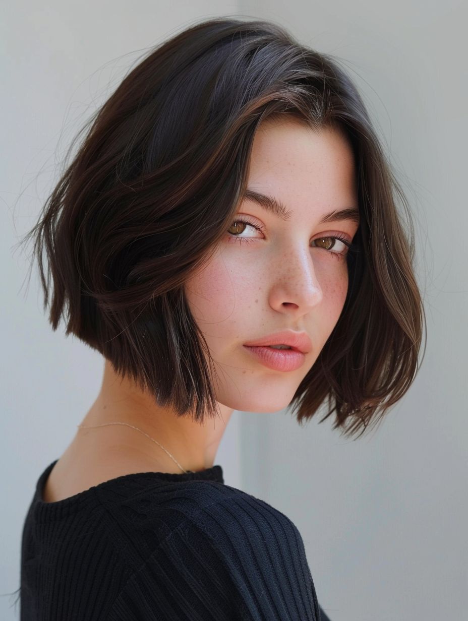 Effortless style - Airy, textured layers for the perfect summer bob!
