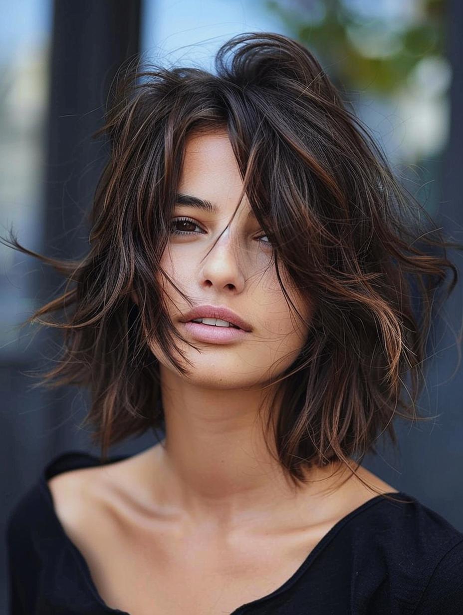 Effortless waves - Add texture to your medium bob for a relaxed, stylish look.