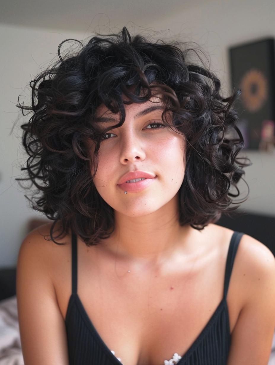 Effortlessly curly - Bob styles for every face shape and texture!