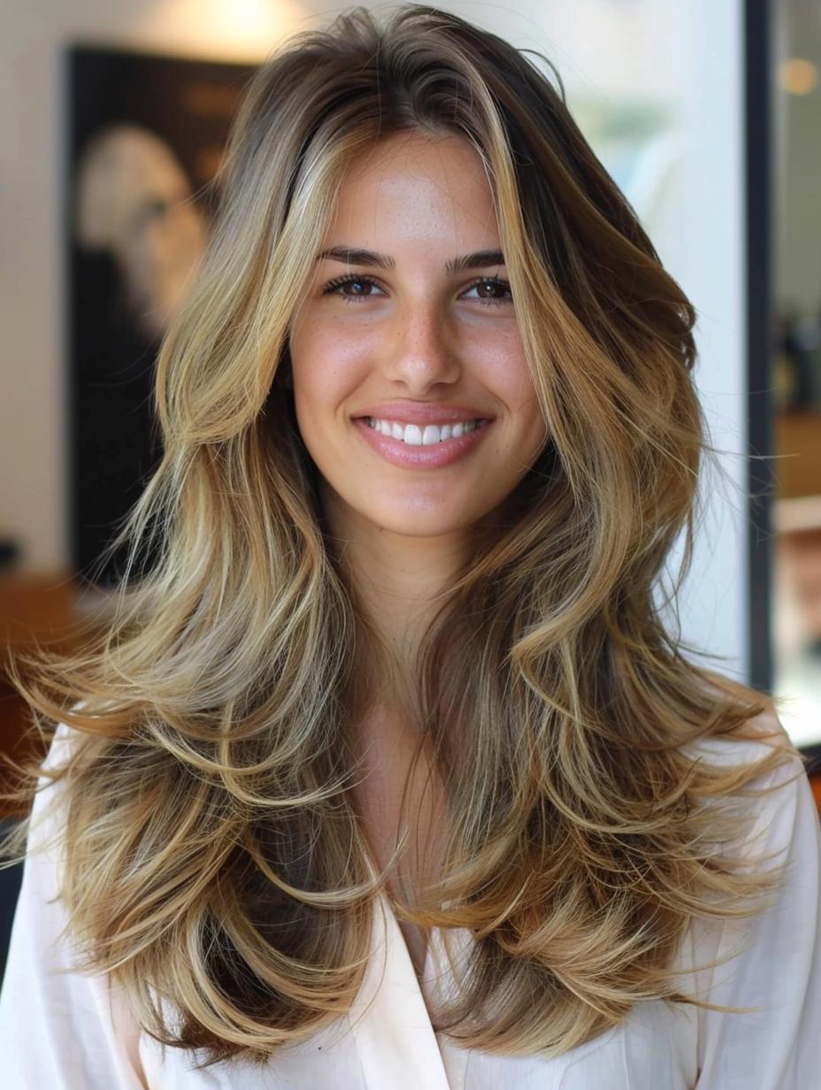 Embrace the trend with stunning layered haircuts for long hair!