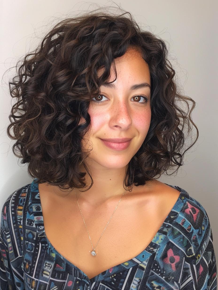 Embrace your natural texture with these curly bob styles!