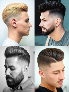 Iconic taper fade Perfect blend of classic & modern. Ideal for all hair types & face shapes.