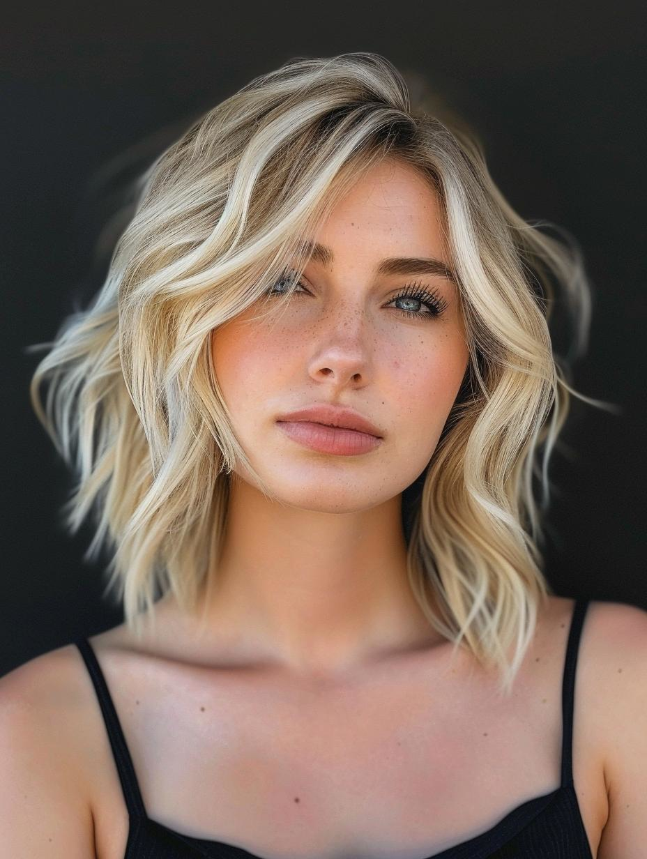 Modern shag haircut- Versatile and stylish. Perfect for any occasion! ✨ #hairinspo #shagstyle #hairstyleideas