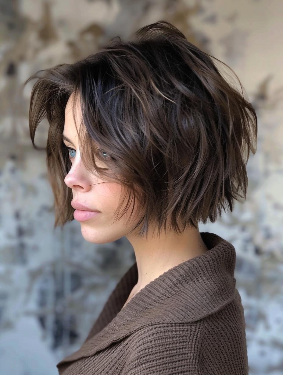 Polished look - Medium bob that’s always in style. Sophisticated and chic!