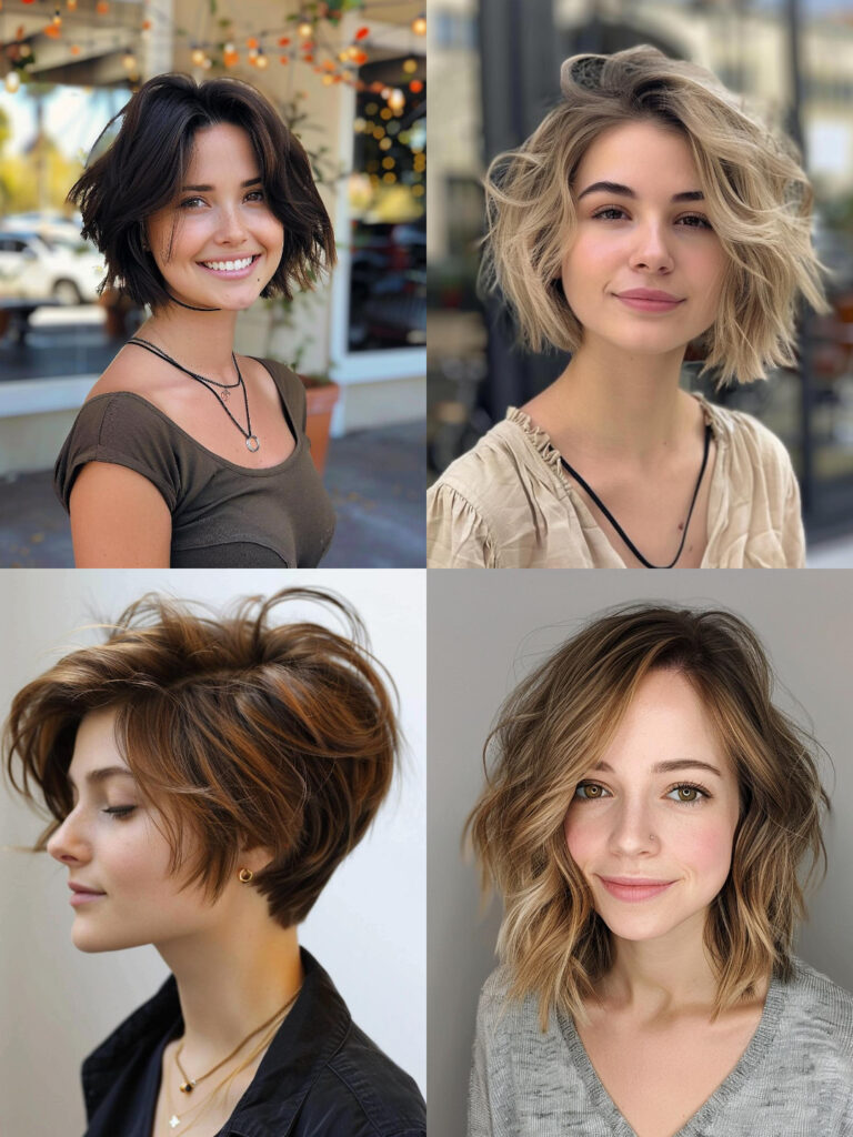 Relaxed waves - Effortless and stylish medium bob for a daily chic vibe.