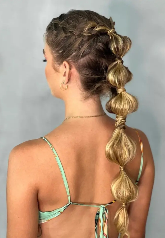 braided halo and bubble braid